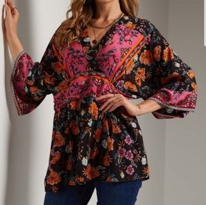 SUZANNE BETRO WEEKEND BOHO TOP